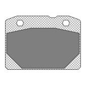 SCT SP 102 Тормозные колодки (комплект 4 шт.) SP102