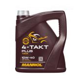 7202 MANNOL 4-TAKT PLUS 10W40 4 л. Полусинтетическое моторное масло для мотоциклов 10W-40