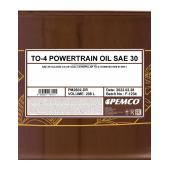 PEMCO TO-4 POWERTRAIN OIL SAE 30 208 л. Минеральное трансмиссионное масло