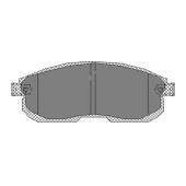 SCT SP 153 Тормозные колодки (комплект 4 шт.) SP153