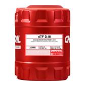 8902 CHEMPIOIL ATF D-III 20 л. Синтетическое масло для АКПП, ГУР 