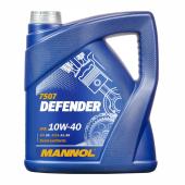 7507 MANNOL DEFENDER 10W40 4 л. Полусинтетическое моторное масло 10W-40