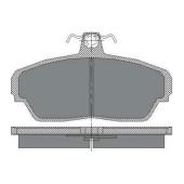 SCT SP 187 Тормозные колодки (комплект 4 шт.) SP187