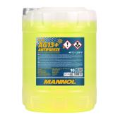 4014 MANNOL ANTIFREEZE ADVANCED AG13+ 10 л. Готовый раствор охлаждающей жидкости желтый