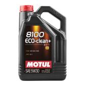 MOTUL 8100 ECO-CLEAN PLUS 5W30 5 л. Синтетическое моторное масло 5W-30