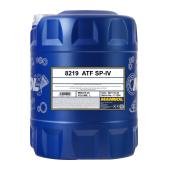 8219 MANNOL ATF SP-IV 20 л. Синтетическое трансмиссионное масло