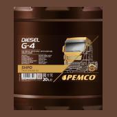 PEMCO DIESEL G-4 SHPD 15W40 20 л. Минеральное моторное масло 15W-40