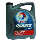 TOTAL QUARTZ 7000 15W50 4 л. Синтетическое моторное масло 15W-50