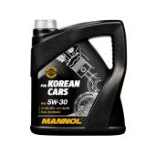 7713 MANNOL FOR KOREAN CARS 5W30 4 л. Синтетическое моторное масло 5W-30