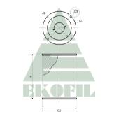 EKO-01.165 EKOFIL Воздушный фильтр EKO01165