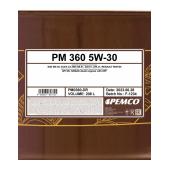 PEMCO 360 5W30 208 л. Синтетическое моторное масло 5W-30