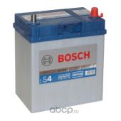 BOSCH 0092S40180 АКБ S4 018 Силвер 12V 40Ah 330A   187x127x227  /-+/            (Длина x Ширина x Высота)