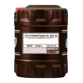 PEMCO TO-4 POWETRAIN OIL 30W 20 л. Минеральное трансмисионно - гидравлическое масло 30W