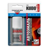 KUDO TOYOTA 3Q3 DARK RED (КРАСНЫЙ) 15 мл. Автомобильная ремонтная эмаль с кисточкой KU-72454