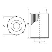 SCT SH 4097 Масляный фильтр SH4097