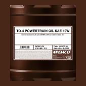 PEMCO TO-4 POWERTRAIN OIL SAE 10W 20 л. Минеральное трансмиссионное масло