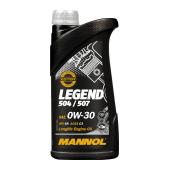 7730 MANNOL LEGEND 504/507 0W30 1 л. Синтетическое моторное масло 0W-30 