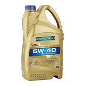 Моторное масло RAVENOL VDL SAE 5W-40 ( 4л) new