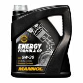 7701 MANNOL ENERGY FORMULA OP 5W-30 4 л. Синтетическое моторное масло 5W30