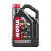 MOTUL 7100 4T 10W50 4 л. Синтетическое моторное масло 10W-50