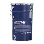 8026 MANNOL WR-2 MARINE LONG TERM GREASE 4,5 кг. Пластичная водостойкая смазка