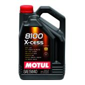 MOTUL  8100  X-cess SAE  5w40  ACEA A3/B4  API SM/CF  моторное масло 4*5л (100% синтетика)   102870