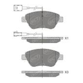 SCT SP 422 Тормозные колодки комплект SP422