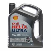 SHELL HELIX ULTRA ECT C2/C3 0W30 5 л. Синтетическое моторное масло 0W-30