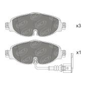 SCT SP 715 Тормозные колодки (комплект 4 шт.) SP715