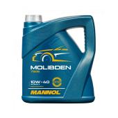 7505 MANNOL MOLIBDEN 10W40 4 л. Полусинтетическое моторное масло 10W-40