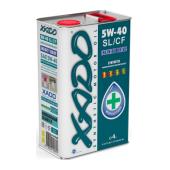 XADO Atomic Oil 5W-40 SL/CF 4 л. Cинтетическое моторное масло 5W-40