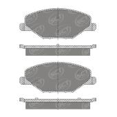 SCT SP 668 Тормозные колодки (комплект 4 шт.) SP668