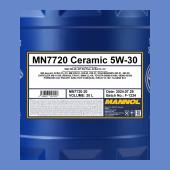 7720 MANNOL CERAMIC 5W30 20 л. Синтетическое моторное масло 5W-30