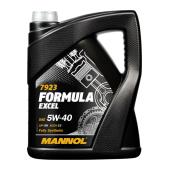 7923 MANNOL FORMULA EXCEL 5W40 5 л. Синтетическое моторное масло 5W-40