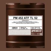 PEMCO 452 ATF TL 52 20 л. Синтетическое трансмиссионное масло
