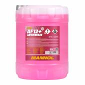 4012 MANNOL ANTIFREEZE LONGLIFE AF12+ 10 л. Готовый раствор охлаждающей жидкости антифриз красный 