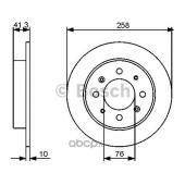 BOSCH 0986479462 Диск торм.зад. KIA SPECTRA, CERATO 04->