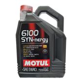 MOTUL 6100 SYN-NERGY 5W40 5 л. Синтетическое моторное масло 5W-40