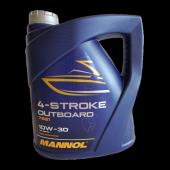 7821 MANNOL 4-STROKE OUTBOARD 10W30 4 л. Полусинтетическое моторное масло 10W-30