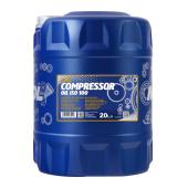 2902 MANNOL COMPRESSOR OIL ISO 100 20 л. Минеральное масло для воздушных компрессоров  