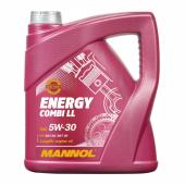 7907 MANNOL ENERGY COMBI LL 5W30 4 л. Синтетическое моторное масло 5W-30