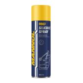 9863 MANNOL SILICON SPRAY 400 мл. Силиконовая водоотталкивающая смазка