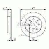 BOSCH 0986479S57 Диск торм.зад.KIA Cerato 1.6/2.0 04>