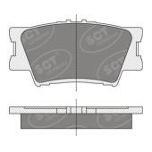 SCT SP 336 Тормозные колодки (комплект 4 шт.) SP336