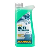 4013 MANNOL ANTIFREEZE HIGHTER AG13 1 л. Готовый раствор охлаждающей жидкости зеленый