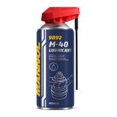 9892 MANNOL M-40 LUBRICANT 400 мл. Антикоррозийное очищающее средство (с трубочкой)