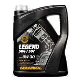 7730 MANNOL LEGEND 504/507 0W30 5 л. Синтетическое моторное масло 0W-30 