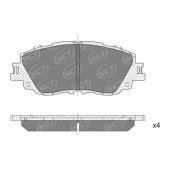 SCT SP 753 Тормозные колодки (комплект 4 шт.) SP753