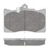 SCT SP 475 Тормозные колодки (комплект 4 шт.) SP475