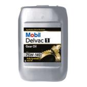MOBIL DELVAC 1 GO 75W-140, 20L масло трансмиссионное синтетическое 20 л.